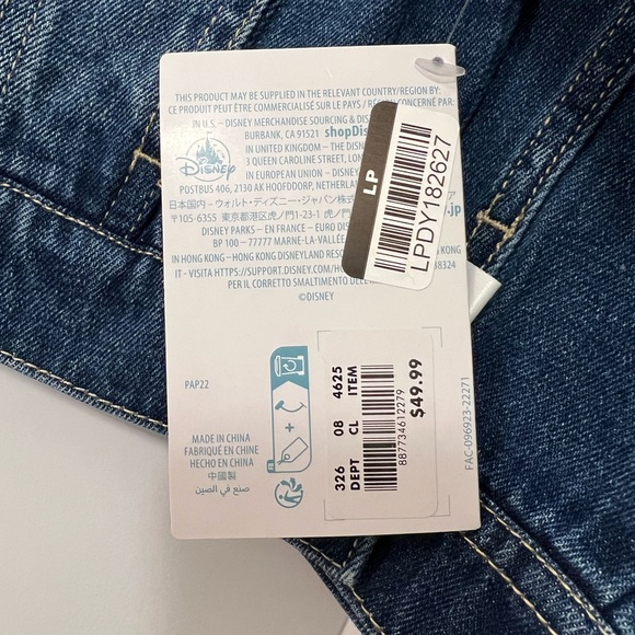 New Disney Ily girls Jean jacket - Picture 3 of 4